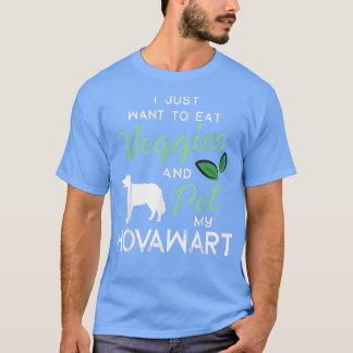 Hovawart Funny Vegan Dog Lover Owner Xmas Birthday T-Shirt