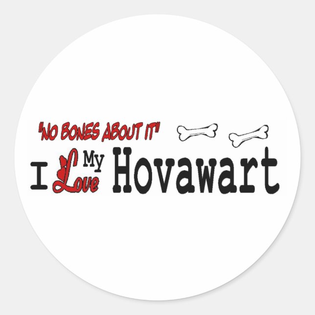 Hovawart (I Love) Sticker (Front)
