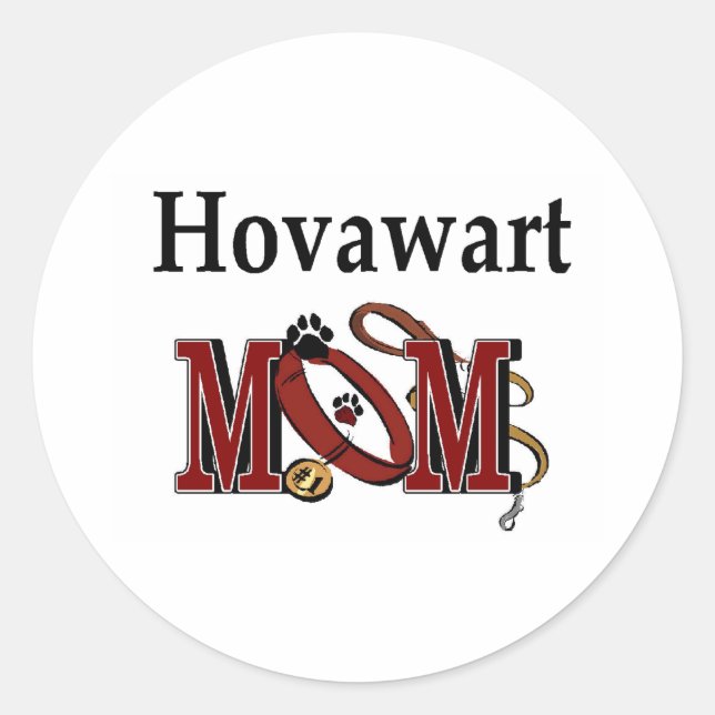 Hovawart Mum Sticker (Front)