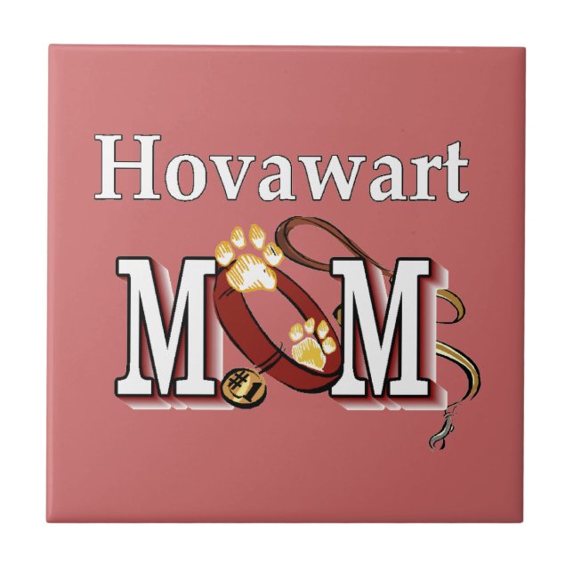 hovawart mum tile (Front)