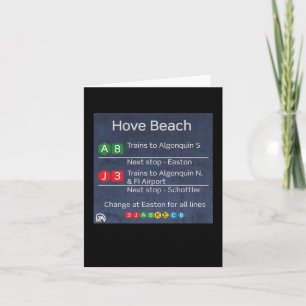 Hove Beach - Liberty City Subway - Gta Iv Sticker  Card