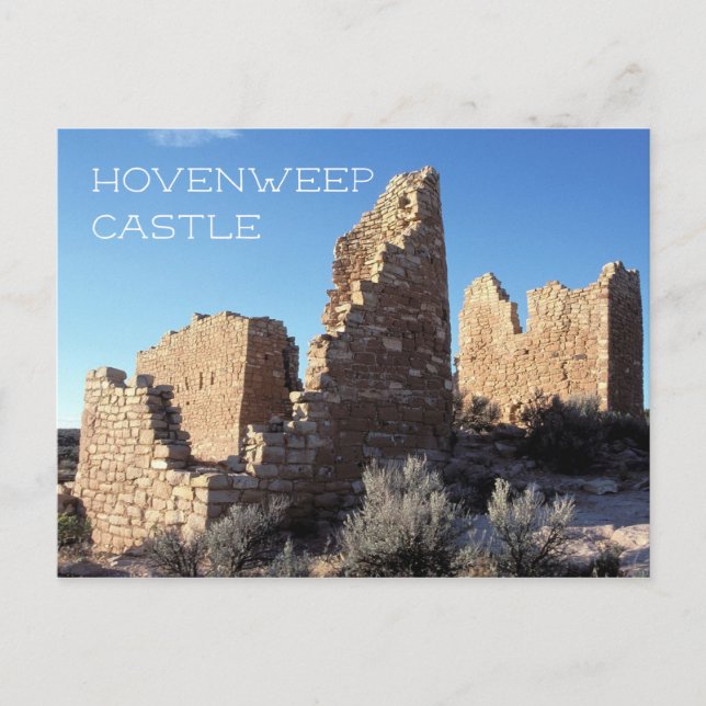 Hovenweep Castle, Hovenweep National Monument, UT Postcard (Front)