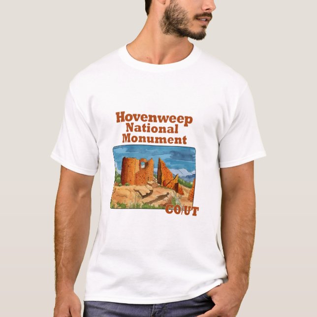 Hovenweep National Monument, CO/UT T-Shirt (Front)