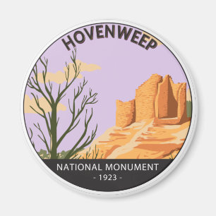 Hovenweep National Monument Cutthroat Castle Magnet