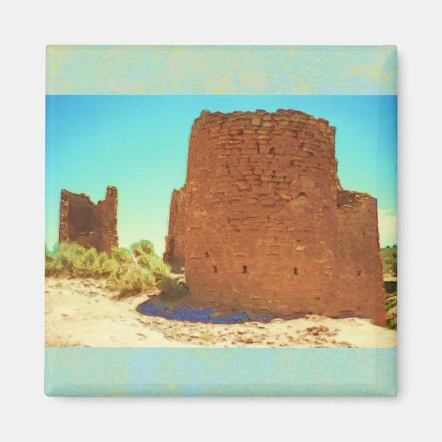 Hovenweep's Ancient Towers magnet (Front)