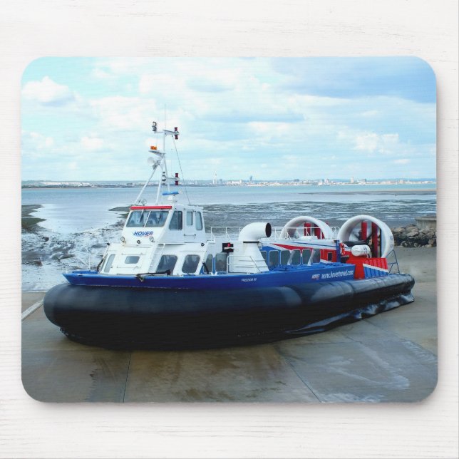 Hovercraft at Ryde Mouse Mat (Front)