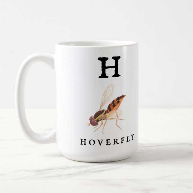 Hoverfly  coffee mug (Left)