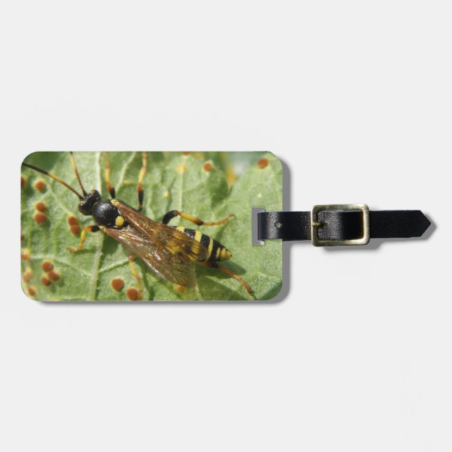 Hoverfly Custom Luggage Tag (Front Horizontal)