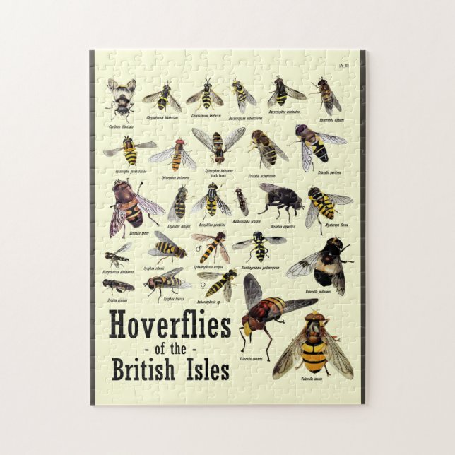 Hoverfly Jigsaw Puzzle (Vertical)