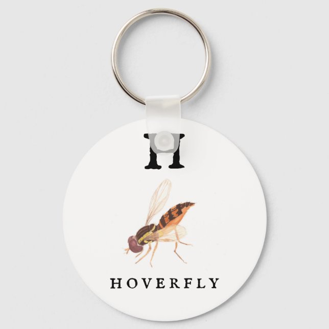 Hoverfly  key ring (Front)
