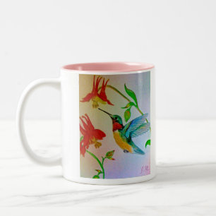 Hovering Hummer Coffee Mug