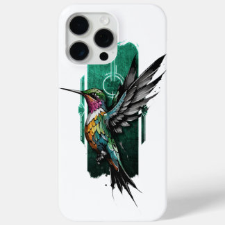 Hovering Jewel: Graceful Hummingbird in Flight iPhone 15 Pro Max Case