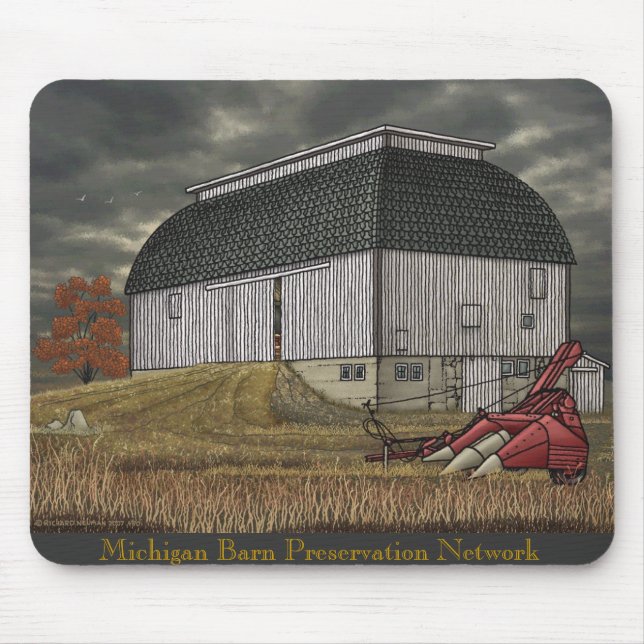 Hovey Barn Mouse Mat (Front)