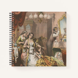 Hovey's Cocoa Glycerine, Circa 1860 Notebook