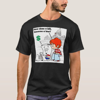 How A Bill Becomes a Law Schoolhouse Rock t-shirt