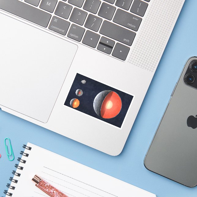 How A Rocky Planet Forms. (Laptop w/ iPhone)