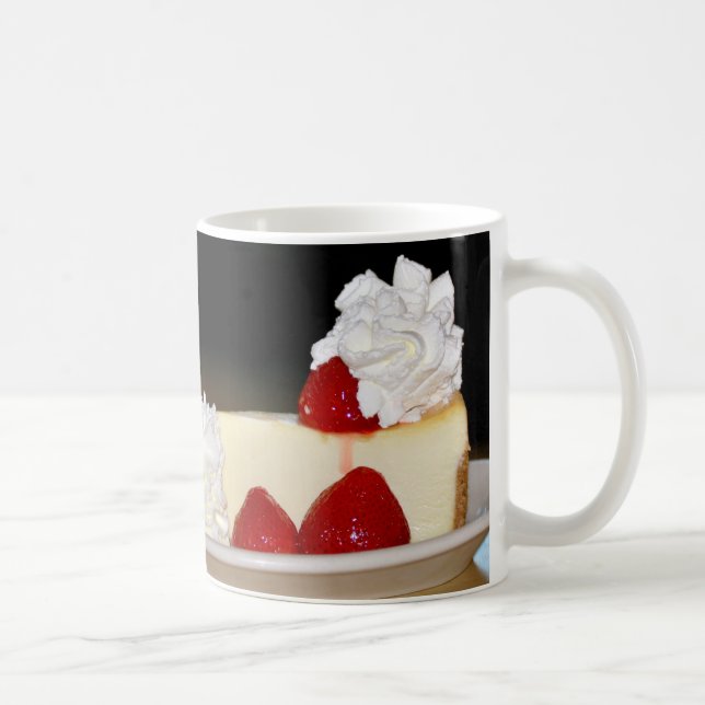 How about a little cheesecake? coffee mug (Right)