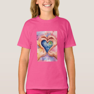 How about "Forever Love: Mother-Child Heart Tee" T-Shirt
