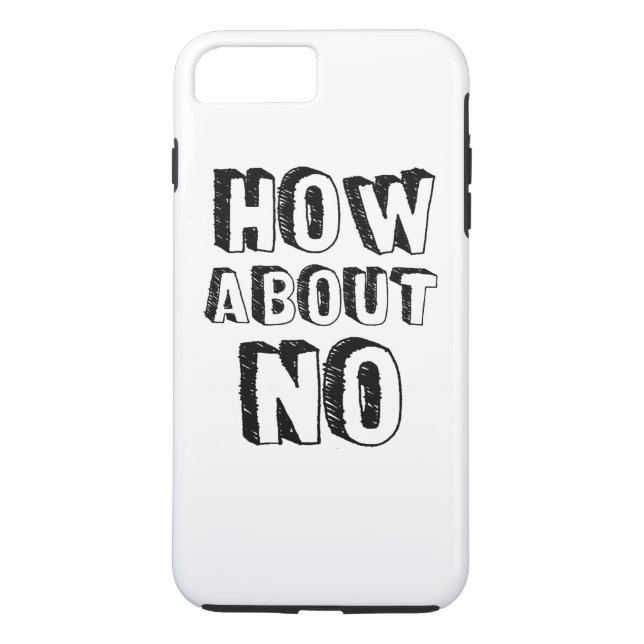 How About No Case-Mate iPhone Case (Back)