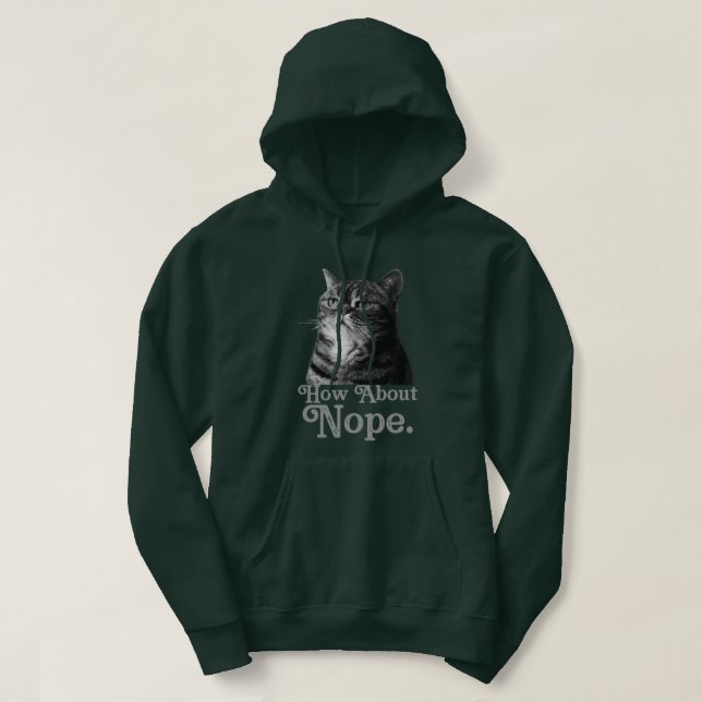 how about no sarcastic hoodie (Design Front)