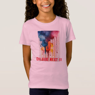 How about "Whimsical Watercolor 'colour next'Tee" T-Shirt