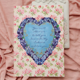 How ardently I admire and love you Darcy Card