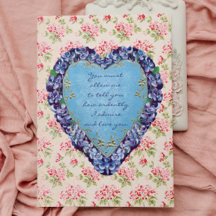 How ardently I admire and love you Darcy Card