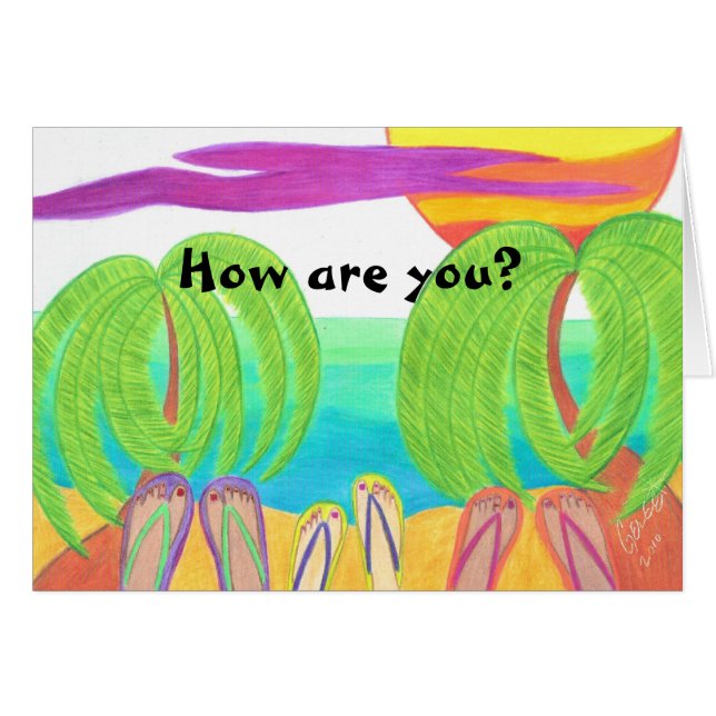 How are you? (Front Horizontal)