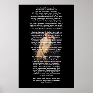 HOW BEAUTIFUL ART THOU...MY LOVE... POSTER