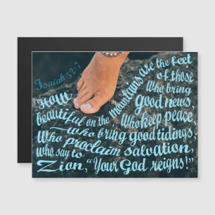 How beautiful the feet inspirational quote