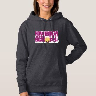 How big are the scoops? hoodie
