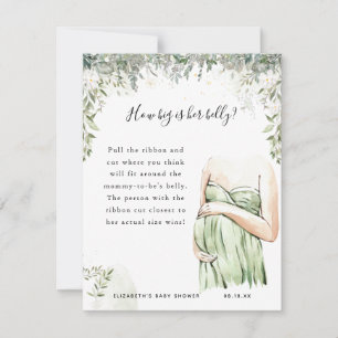 How Big Is Her Belly Baby Shower Game