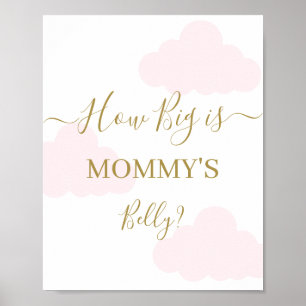 How Big is Mummy's Belly Clouds sign