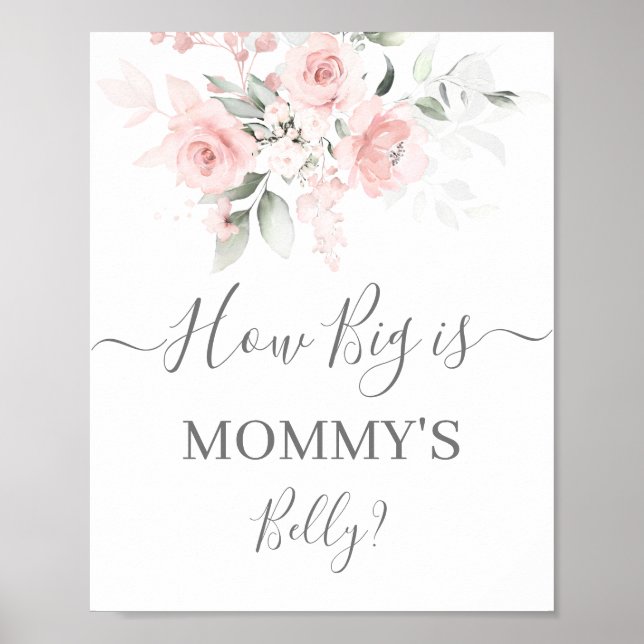 How Big is Mummy's Belly sign (Front)