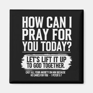 How Can I Pray For You Today Christian Bible Need Magnet