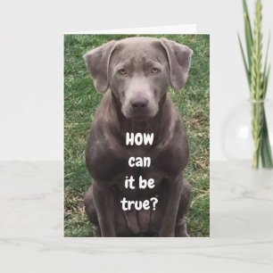 HOW CAN YOU BE TURNING "50" CARD