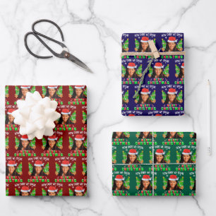 How Dare We Speak Merry Christmas Kamala Harris Wrapping Paper Sheet