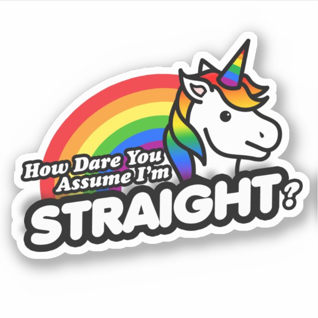 How Dare You Assume I'm Straight (Front)
