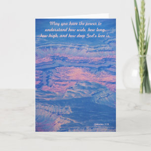 How Deep God's Love Greeting Card