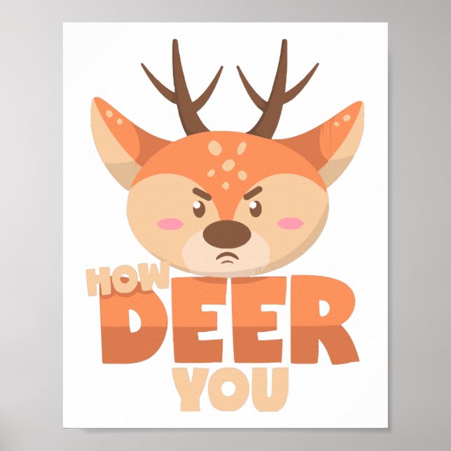How Deer You  Poster (Front)