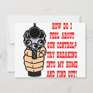 How Do I Feel About Gun Control