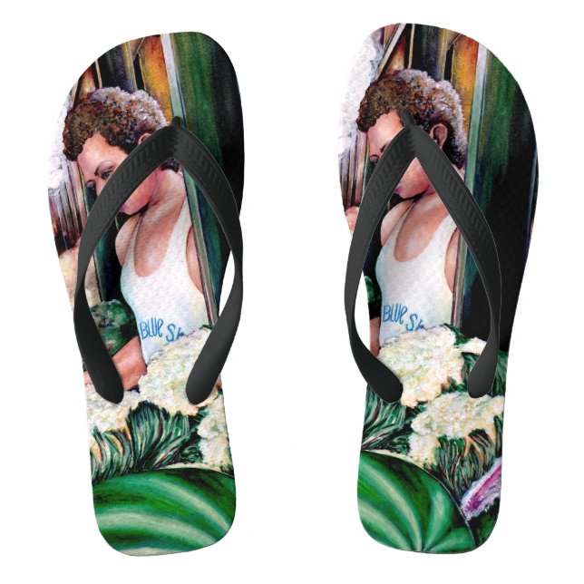 How Do You Like those Melons? Flip Flops (Footbed)