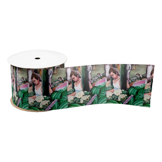 How Do You Like those Melons? Satin Ribbon (Spool)