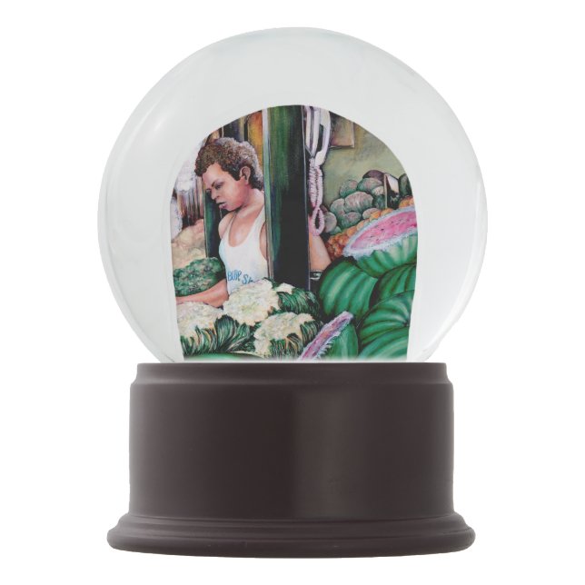 How Do You Like those Melons? Snow Globe (Front)