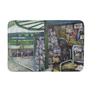How Does One Image, Unimaginative? Bath Mat