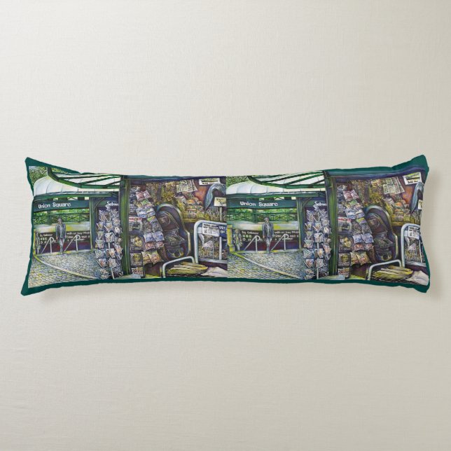 How Does One Image, Unimaginative? Body Cushion (Front)