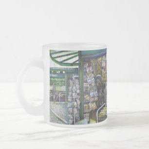 How Does One Image, Unimaginative? Frosted Glass Coffee Mug