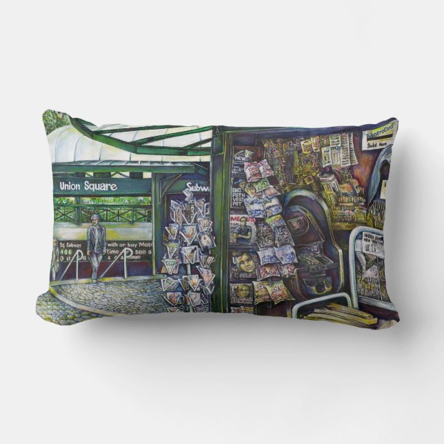 How Does One Image, Unimaginative? Lumbar Cushion (Front)