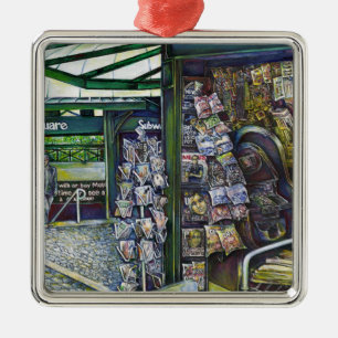 How Does One Image, Unimaginative? Metal Tree Decoration