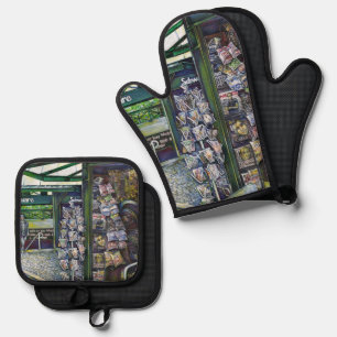 How Does One Image, Unimaginative? Oven Mitt & Pot Holder Set